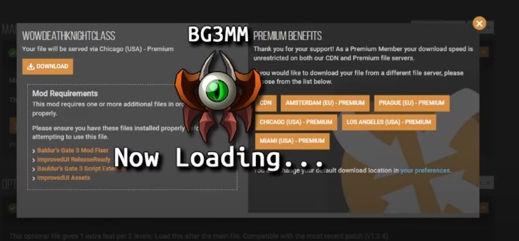 BG3 Mod Manager BG3MM